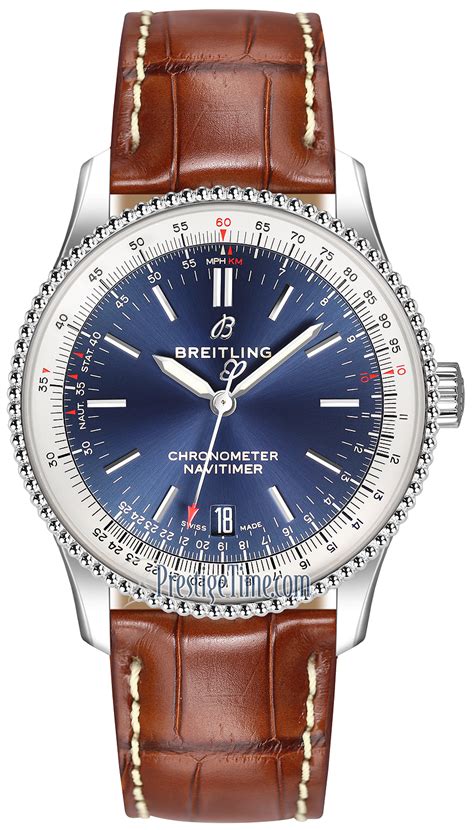 breitling a17325211c1p2|Breitling Navitimer 1 Automatic Chronometer Blue Dial Men's 5.3 .